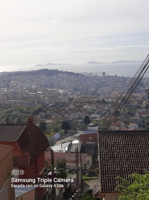 Apartament Piso Con Preciosas Vistas De Vigo Zewnętrze zdjęcie